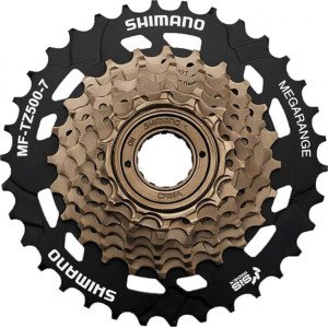 PIÑON 7V SHIMANO MEGARANGE 14X34