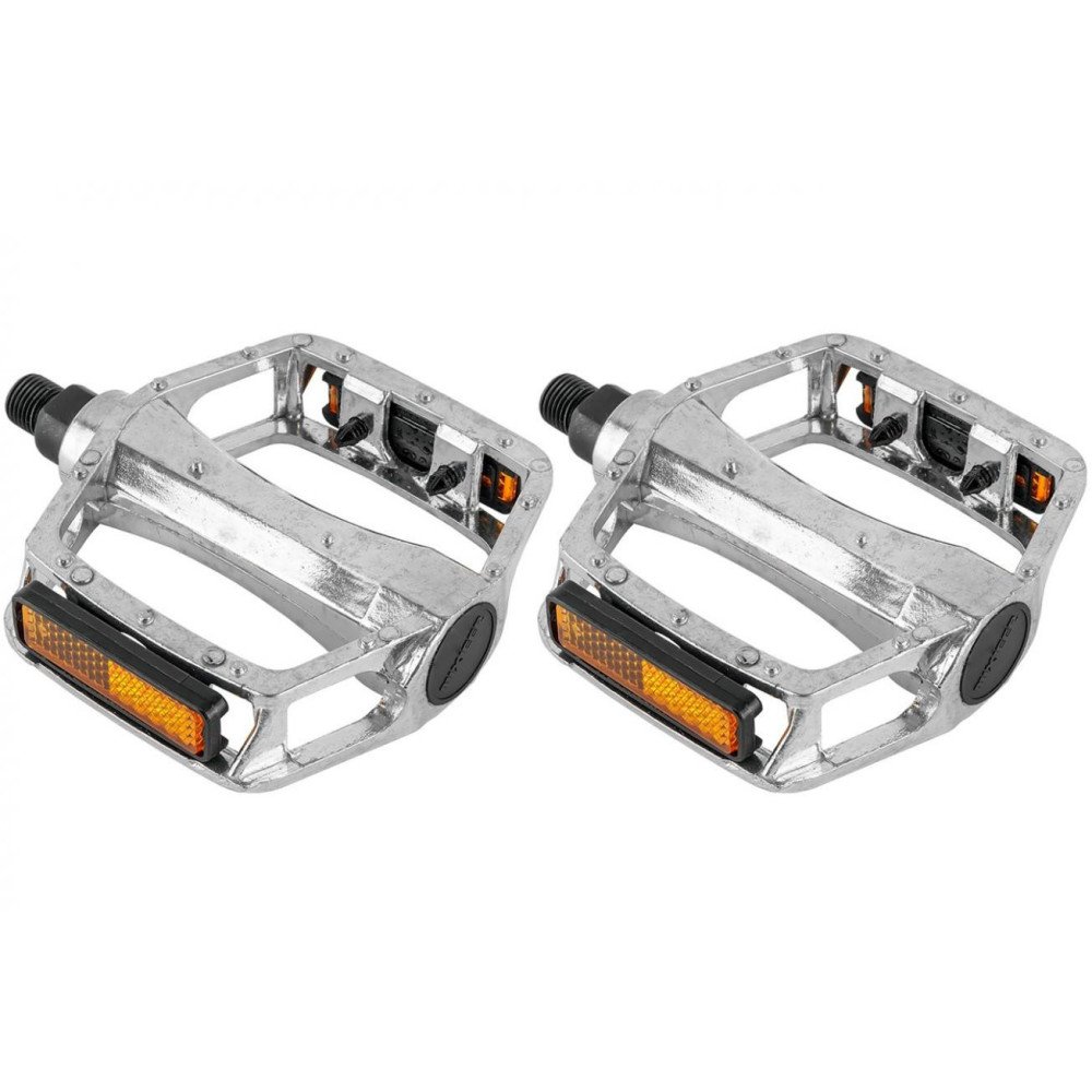 PEDAL MTB PLATA / NEGRO MDL BMX CH